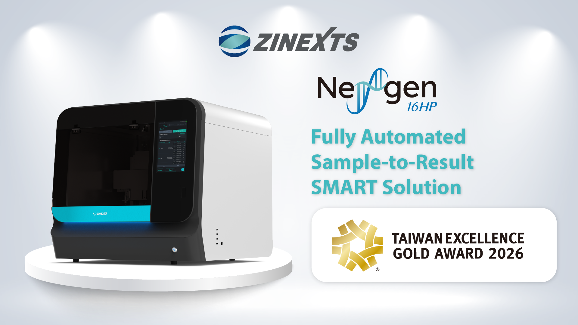 All-in-one sample to multiplex qPCR platfrom