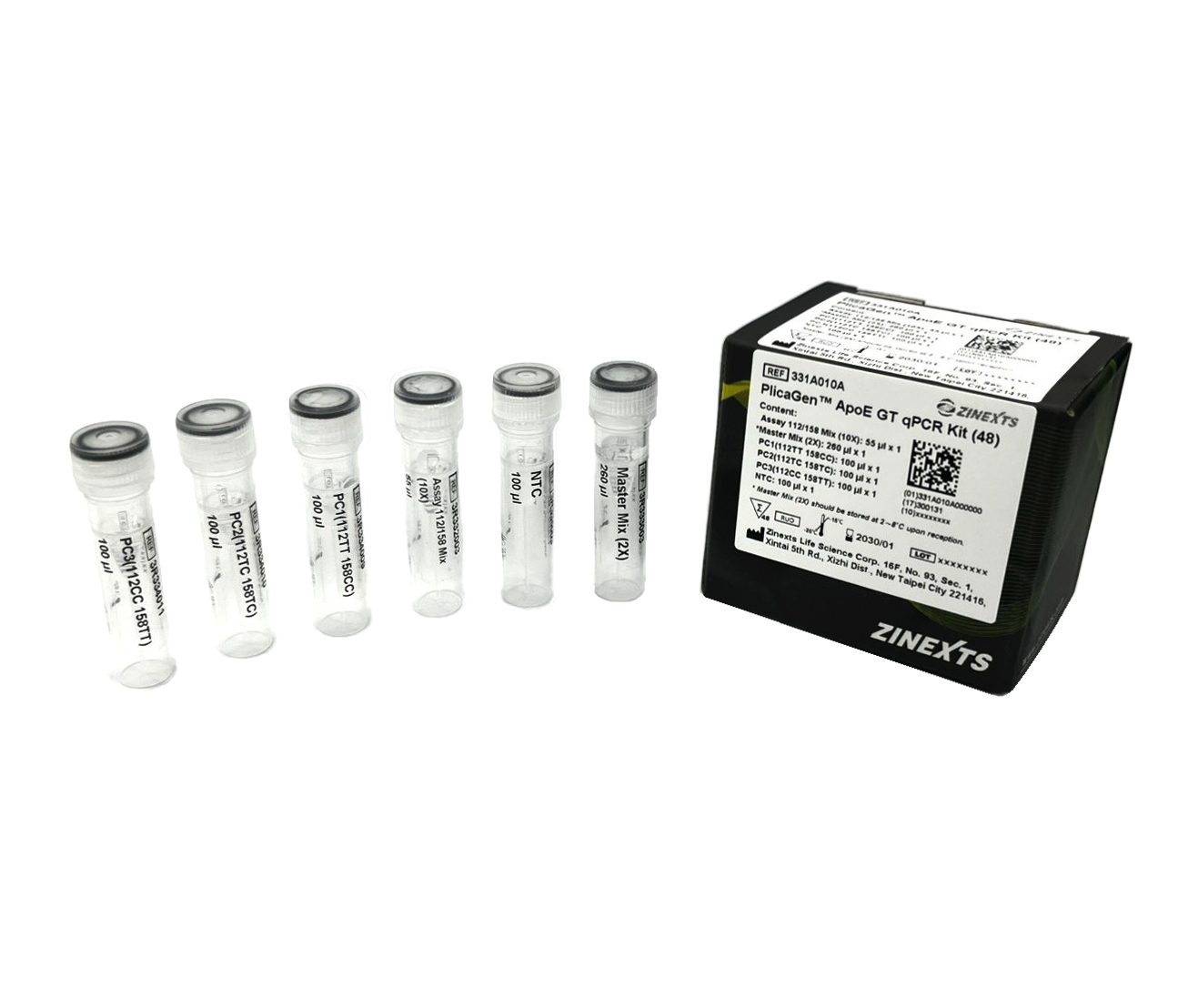 PlicaGen™ ApoE GT qPCR Kit Tube